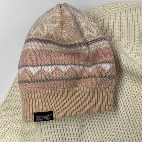 Muk Lucks Beanie Toboggan Reversible Winter Hat - Picture 3 of 10